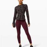 Lululemon  athletica Gray Camouflage Long Sleeve Top Photo 1
