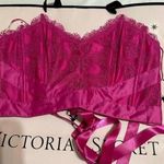 Victoria's Secret Victoria secret Heart Embroidery Strapless Corset Top Photo 0