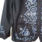 Dress Barn XL Navy Zip Up Jacket Plus Photo 8