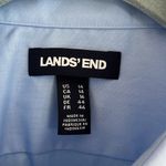 Short Sleeve Blue Oxford Dress Shirt Size M Photo 4