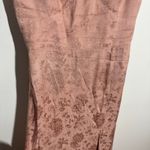 Vow'd Bridesmaid Dress Women 8 Pink Blush Floral Slit Maxi Zip Adjustable Strap Photo 9