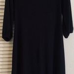 Sexy midi •low back revealing little black dress Size L Photo 1
