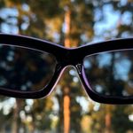 Fashion pink alien glasses Photo 4