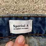 Special A High Rise Distressed Cropped Jeans Photo 5