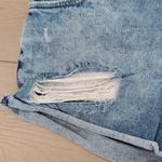 ZARA  TRF High Rise Light Washes Denim Shorts Photo 2