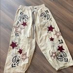 Free People  Aria Embroidered Pants Photo 2