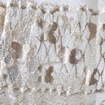 Lace Ivory J. Gee Maxi Sleeveless Boho Flowy Romantic Dress Women’s M Blouson Size M Photo 11