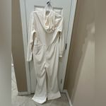 Fabletics  Plush Rib Hooded Jumpsuit Onesie size XL tall cream off white zip up Photo 12