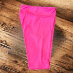 White Birch  Neon Pink Long Bike‎ Shorts 9" Women's Small Photo 3