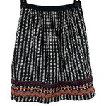 Anthropologie Edme & Esyllte Black and White Ribbon Trim Skirt Women’s Size 0 Photo 37