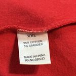 PacSun NWT  EST.PAC. 1980 V-neck Americana Red Top Size XXLarge Photo 6