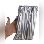 Bishop and Young  Pampelonne Romper Blue And White Stripe With Pockets Size Small Photo 3