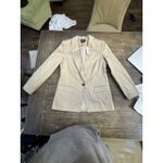 J.Crew Willa Blazer in Lightweight Chino Size 4 Tan Beige Work Office Wear Photo 1