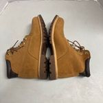 Timberland  Women’s Leather Waterproof‎ Hiking Work Boot Size 7.5 Tan Photo 11