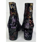 Brash Floral Tapestry Embroidered Ankle Boots Boho Size 9 Gypsy Festival Rocker Photo 9