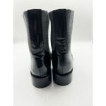 J.Crew NWB Black Italian Leather Rib-Cuff Chelsea Ankle Boots Pull On Shoes 9.5 Photo 6