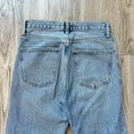 AGOLDE High Waisted Lana Straight Leg Jeans Medium Light Wash Size 25 Photo 9