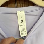 Lululemon Wundermost Ultra Soft Nulu Crewneck Cropped Sz:L Lavender Frost Photo 4