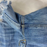 Hollister Vintage  women's‎ junior's light wash denim distressed ripped shorts 11 Photo 2