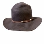 Stetson  Crushable Tahoe 100% Wool Felt Hat Buffalo Dark Brown medium Photo 2