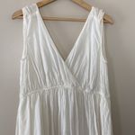 Free People  Lulu Embroidered Midi Dress Drawstring Waist Endless Summer Size XS Photo 3