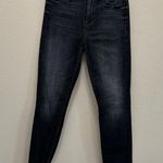 Mother Jeans High Waisted Looker Ankle Fray Night Hawk Denim Jeans Size 25 Photo 2