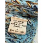 Charlotte Russe VTG Y2K 90s‎  Chunky Flecked Knit Cardigan Duster Grunge Boho S Photo 5