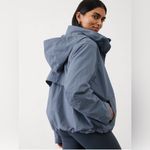 Athleta Everywhere Jacket size L Tall Shadow Blue Photo 1