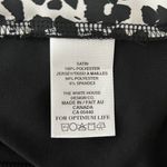 Sympli Shirt Womens 4 Black White Animal Print Satin Dolman Top Bold Edgy Unique Photo 7