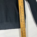 Nike FUNNEL COWL NECK SWEATSHIRT HOODIE WOMEN GLITTER LOGO XS BLACK/GOLD A73 Photo 5