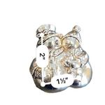 Ugly Christmas Sweater Christmas Snowman dual pendant Locket brooch Photo 3