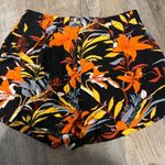 Superdry  size 6 floral linen blend shorts Photo 2