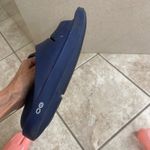 Oofos Ooahh Navy Recovery Slide Sandals Women's M7/W9 EU 40 Comfort Slip On Blue Size 9 Photo 2