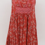 Angie Babydoll Dress Women’s M Boho Crochet Floral Summer Hippie Indie Beachy Photo 0