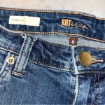 Kut From The Kloth Distressed Diana Skinny Cropped Raw Hem Denim Jeans size 6 Photo 4