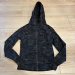 Lululemon  Women’s Scuba Hoodie Light Cotton Fleece Incognito Camo Gray Size 6 Photo 1