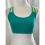 Victoria's Secret Women's Teal & Lime Green Sports Bra S Photo 1