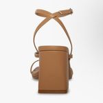 Madden Girl Marrvel Tan Ankle Strappy Block Heels Women’s Size 8 Photo 3