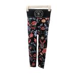Noli‎ Yoga Eden Floral Leggings XS Black Photo 1
