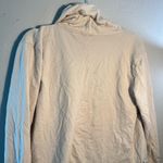 Cream Pink Cape with Shawl Collar and Relaxed Fit Oversized Jacket Robe SZ S Photo 6