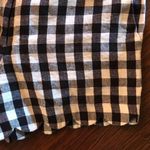 J.Crew  Black&white gingham scalloped shorts Photo 1