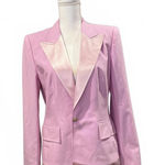 Escada Pink/Lavender Satin Trim Blazer, size 38 (US 8) Pink Photo 0