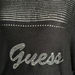 Guess NWT Rhinestone Embellished Dolman Sleeve Boatneck 99s Sweater Photo 1