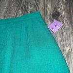 Plaza South Petites Green Beaded Evening Church Skirt Size 8 Photo 2