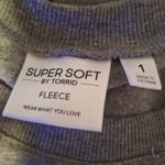Torrid Super Soft By  Sz 1 Gray Long Sleeve Sweatshirt Photo 12
