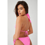 frankies bikinis Diana Halter Bikini Top Large NWT Photo 2