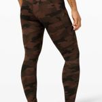 Lululemon athletica fast And Free High Rise Legging brown camo Photo 1