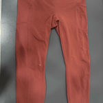 Yogalicious Rust Colored Athletic Leggings  Photo 0