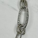 Rhinestone Studded Silver Chain Link Belt M/L ✨ Photo 2
