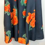 McGinn/Anthropolgie Poppy Palette Floral Short Sleeve Flared Mini Dress Size 10 Blue Photo 10